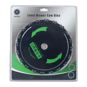 Disco de sierra para cortacésped de 230 mm y 20 dientes, cuchilla rotativa para cortar maleza en el jardín - Product Image 1