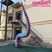 Ballon gonflable tentacule de pieuvre à motifs DIY pour la décoration de scène, tentacules gonflables pour les installations photo dans les centres commerciaux
