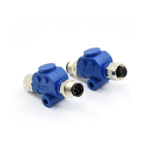 M12 kết nối tròn không thấm nước IP67 nam cho nữ che chắn M12 SPLITTER 5P - Product Image 2