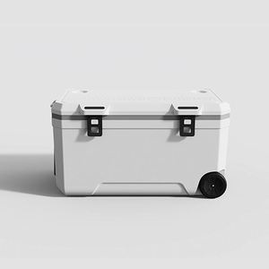 High Capacity Fishing <b>Cooler</b> <b>Box</b> With Wheeled Portable Outdoor Travel Camping <b>Ice</b> <b>Cooler</b> <b>Box</b> Big Size - Product Image 1