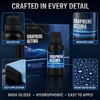 CarSusChem Vente en gros Cire liquide de revêtement céramique ultime au graphène 9H, Sérum de protection anti-UV pour le detailing automobile, la peinture de voitures, de motos et de yachts