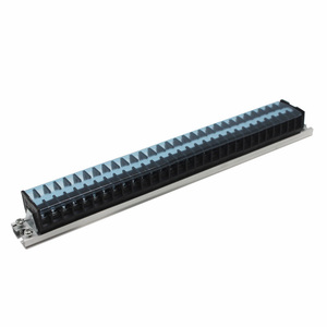 TD loạt 660V 25A đôi hàng vít thiết bị đầu cuối baffle khối kết nối gốm Plug-in <span class=keywords><strong>Din</strong></span> <span class=keywords><strong>Rail</strong></span> loại cho Phân phối điện - Product Image 3