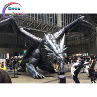 Dragón Zenith Inflable Gigante Realista para Decoración de Eventos