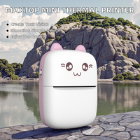 Mini imprimante thermique portable sans fil pour POS, étiquettes, factures, reçus, portable, 30 mm, 200 DPI, batterie 1200 mAh, imprimante Maxtop