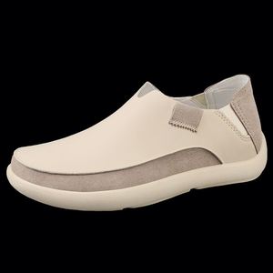Mocassins de conduite vintage en cuir pleine fleur pour homme – Chaussures plates rétro en cuir pour homme - Product Image 2