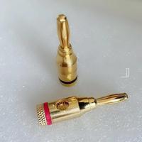 Fourniture de Budweiser 4mm fiche banane haut-parleur câble accessoire fiche banane prise haut-parleur pour systèmes audio