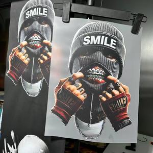 Nhà máy tùy chỉnh dtf chuyển Thiết kế đường phố phong cách hot-ép Dán Truyền nhiệt có thể giặt và sẵn sàng cho bán buôn - Product Image 1