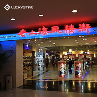 LUCKYSTAR Daya Tinggi LE6113 IP65 Injeksi 12V 3 LED Modul Luar Ruangan 2835 5050 Cina Iklan Kotak Cahaya Energi Baru Efisien