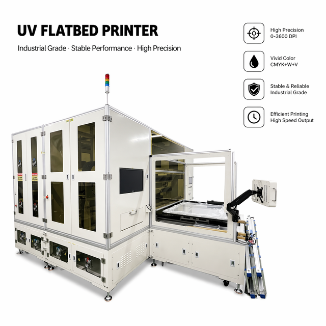 BNM-IJP01 Automatic UV DTF Foil Printer All-in-One Gold AB Film & Sticker Logo Printer High-Speed 45m/min Precision 1mm