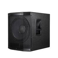 Haut-parleur actif professionnel de classe D OEM d'usine, subwoofer de scène de 15 pouces avec amplificateur intégré et module amplificateur de puissance de 1000 W
