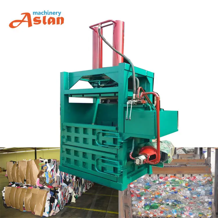 60 Ton Industriële Hydraulische Plastic Fles Balenpers Machine/Hydraulische Plastic Balenpers/Hydraulische Kartonpapier Kompres Balenpers