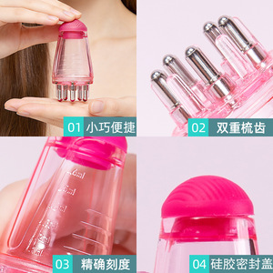 WanMei Scalp Hair Oil Applicator 6ml Massaging For Precise Even Oiling - Product Image 2