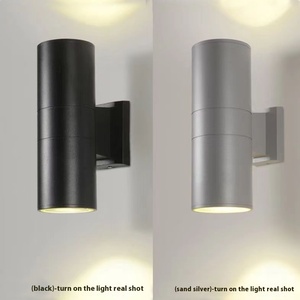 Lámpara de pared eléctrica <span class=keywords><strong>para</strong></span> exteriores a precio competitivo, impermeable <span class=keywords><strong>para</strong></span> Villa LED, pasillo, jardín, terraza, balcón, puerta, jardín, luces LED cuadradas - Product Image 3