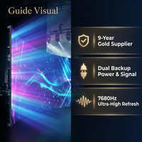500x500mm intérieur extérieur Led mur vidéo fond de scène géant P2.6 P2.9 P3.91 P4.81 épissage sans couture Led écran de location