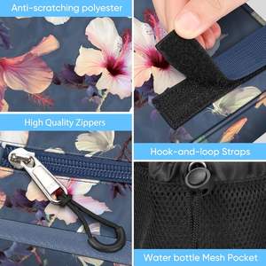 Bolsa de Transporte Grande con Soporte para Vasos, Accesorio Plegable para Andadera, Cesta de Almacenamiento Manos Libres, Bolsa para Accesorios de Movilidad - Product Image 5