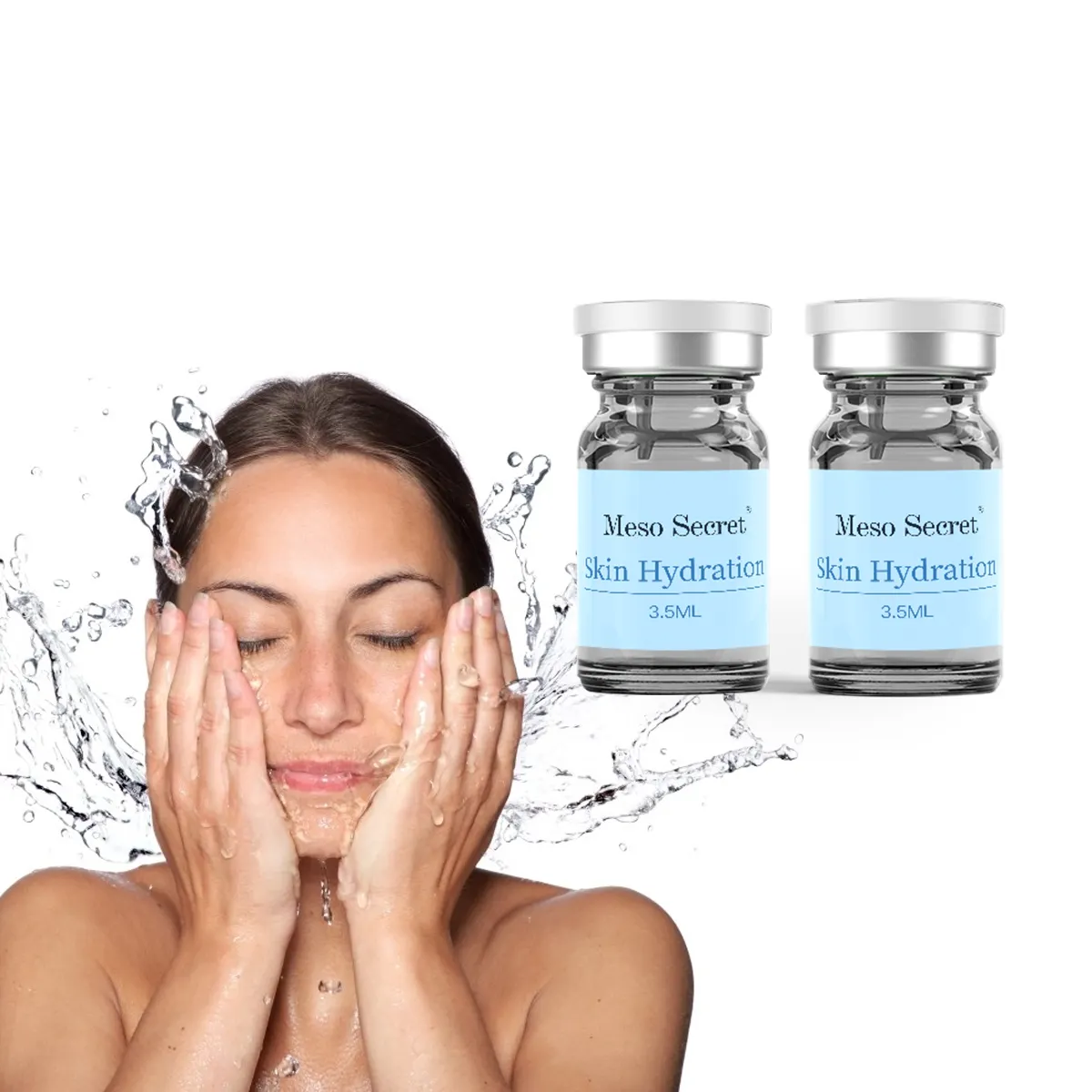 New product hyaluronic acid application dark circles mesosecret skin booster