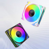 Ventilateur de CPU de boîtier de PC de bureau 5V ARGB PWM Gaming Cooling Radiator120mm Fans CPU Cooler For PC Case