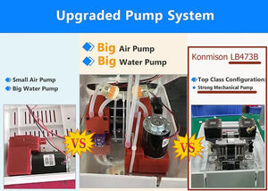 Potente Bomba Mecánica para Hidrodermoabrasión, Máquina Facial de Hidrooxígeno H2o2 para Peeling Acuático, 7 en 1 - Product Image 3