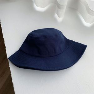 Wholesale Cotton Visor Sun Customized Logo Ins Simple Fashion Korean <b>Hat</b> for <b>Women</b> Men Fisherman Designed <b>Hat</b> <b>Bucket</b> <b>Hats</b> - Product Image 4