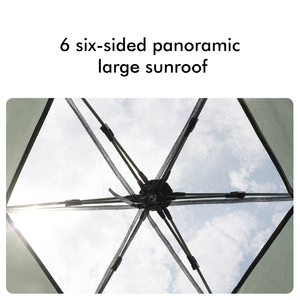 E-RIKE Outdoor Waterproof UV Protection One Bedroom Four-season 3-4 Persons Family Oxford Picnic Automatic <b>Popup</b> Camping <b>Tent</b> - Product Image 4