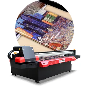 MTuTech-cama plana UV 2513 para impresión de pintura al óleo, alfombra de vidrio y madera