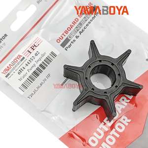 Impeller de pompe à eau Yamaboya 6H4-44352-02 pour moteur hors-bord 20 25 30 40 50 Hp, pièce de rechange - Product Image 1