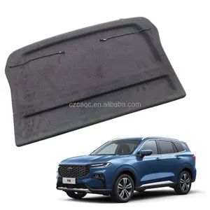 New Car Accessories Decoration Luggage Rack Rear Trunk Privacy Cargo Cover For Ford Equator Sport 2022 2023