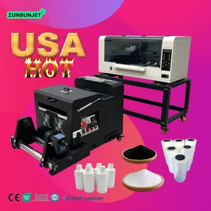Zunsunjet digitale di alta qualità impresora dtf 30 cm 33Cm Tx800 Dtf stampante fai da te T Shirt stampante