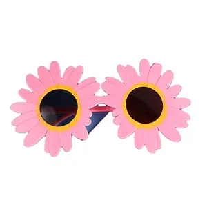 Kacamata Hitam Lucu, Kacamata Bunga Matahari Lucu, Mode Liburan Lucu