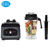 Multifunctionele 2.5L Smoothie Industriële Zware Duty1680W Blender Machine Commerciële Blender Voor Restaurant