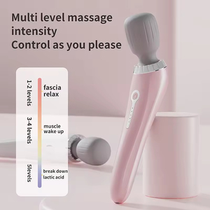 Pistola de Masaje Inalámbrica de Venta Caliente - Vibrador de Percusión de Tejido Profundo con 30 Velocidades y 6 Cabezales para Recuperación Muscular - Product Image 4