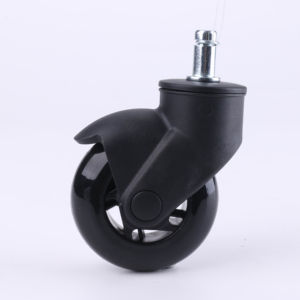 Heavy <span class=keywords><strong>Duty</strong></span> 50kg Transparente Poliuretano Ball Bearing 3 polegadas Swivel Brake Office Chair Castor Roda Pequena Cozinha Estilo Caster - Product Image 4