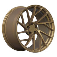 Jantes de voiture en bronze antique de 19 pouces, forgées, adaptées aux Audi R8 R3 RS