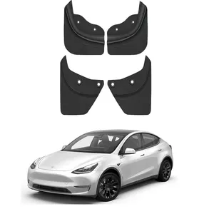 Tesla מודל y 3 flaps splash שומרי רכב הגנה מפני משקעים מגן צמיג מגן צמיגים מגן בוץ