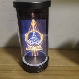 5.5 inch ai Holographic hộp <span class=keywords><strong>3D</strong></span> Hologram xi lanh hiển thị trong suốt - Product Image 2
