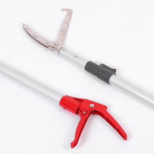 Cueilleur de fruits à long manche en alliage d'aluminium, coupe-fruits avec manche télescopique, cueilleur de fruits à manche réglable - Product Image 3