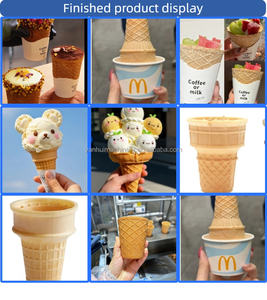 Máquina Industrial para Hacer Conos de Helado, Máquina Formadora de Conos de Galleta - Product Image 6