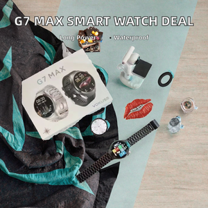 สมาร์ทวอทช์ G7 MAX ประหยัดพลังงาน หน้าจอเหล็ก TFT กันน้ำ IP67 โครโนกราฟ ฟิตเนสแทรคเกอร์ สายชาร์จ รองรับ IOS - Product Image 4