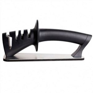 Professional <b>Knife</b> <b>Sharpener</b> 4 Stage Diamond Ceramic Tungsten Steel Handheld <b>Knives</b> Sharpening - Product Image 1