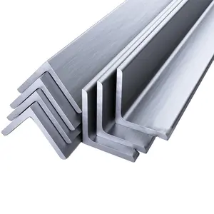 ASTM a basso tenore di carbonio 6m 12m prodotto in acciaio utilizzato angolo da costruzione in acciaio 25*25 30*30 sezione in acciaio