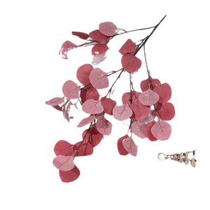 Feuilles d'eucalyptus artificielles 30cm-100cm, branche en plastique, décoration de mariage, accessoires de photographie, décoration de la maison - Product Image 5