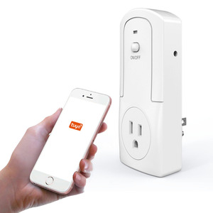 Control remoto inalámbrico de amplio rango de 90 ~ 230V CA, termostato enchufable, conexión Wifi inteligente con aplicación Tuya para calentador o ventiladores domésticos - Product Image 2