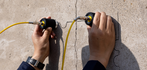 HC-F600 testador ultrassônico de concreto, profundidade e largura do concreto, são usadas medições de profundidade e largura, <span class=keywords><strong>detector</strong></span> integrado - Product Image 5