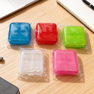 Eco-Friendly PP Plastic Medicine <b>Box</b> Portable <b>Small</b> Compartment Pill <b>Storage</b> Food-Safe Plastic <b>Storage</b> Bins & Boxes for Pill - Product Image 1