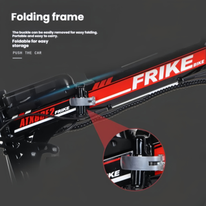 Vélo de montagne électrique de course à 21 vitesses, cadre en acier à haute teneur en carbone, fourche à suspension, batterie 36V 10Ah, 26 pouces, <span class=keywords><strong>VTT</strong></span> adulte - Product Image 5