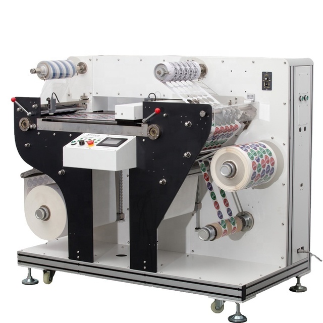 Computerized Mat Flatbed Auto Feeding Roll Paper Label Digital Knife Plotter Die Cutting Machine  with Removing Stickers