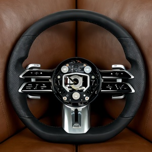 Volant tout cuir en vente directe d'usine pour Mercedes Classe C, Classe E, GLA/GLC/GLB/<span class=keywords><strong>GLE</strong></span>, modèle Dragonfly Disc, mise à niveau ancienne version - Product Image 2
