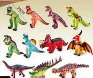 Giocattoli Dino, Set di 12 Figurine di Dinosauri in Plastica, Misure Medie e Piccole, Set di Animali per Bambini, Collezione di Giocattoli Classici - Product Image 3
