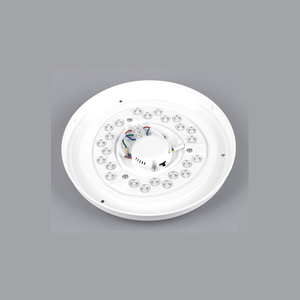 Plafonnier mural <span class=keywords><strong>LED</strong></span> moderne à haute efficacité lumineuse 100 lm/W, norme européenne, <span class=keywords><strong>plaque</strong></span> en fer PMMA, alimentation CA, éclairage de couloir - Product Image 4