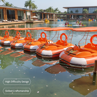 Bateau tamponneur Meierya pour 4 personnes, bateau électrique télécommandé pour enfants, durable, multifonctionnel, écologique, pour la navigation aquatique